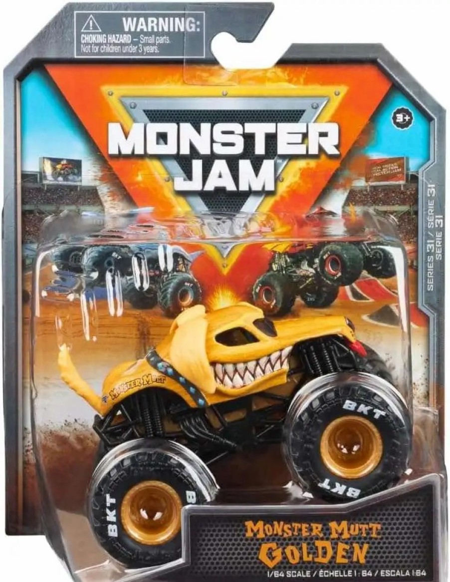 All Brands Spin Master | Monster Jam Series 31 Monster Mutt Golden Diecast Car