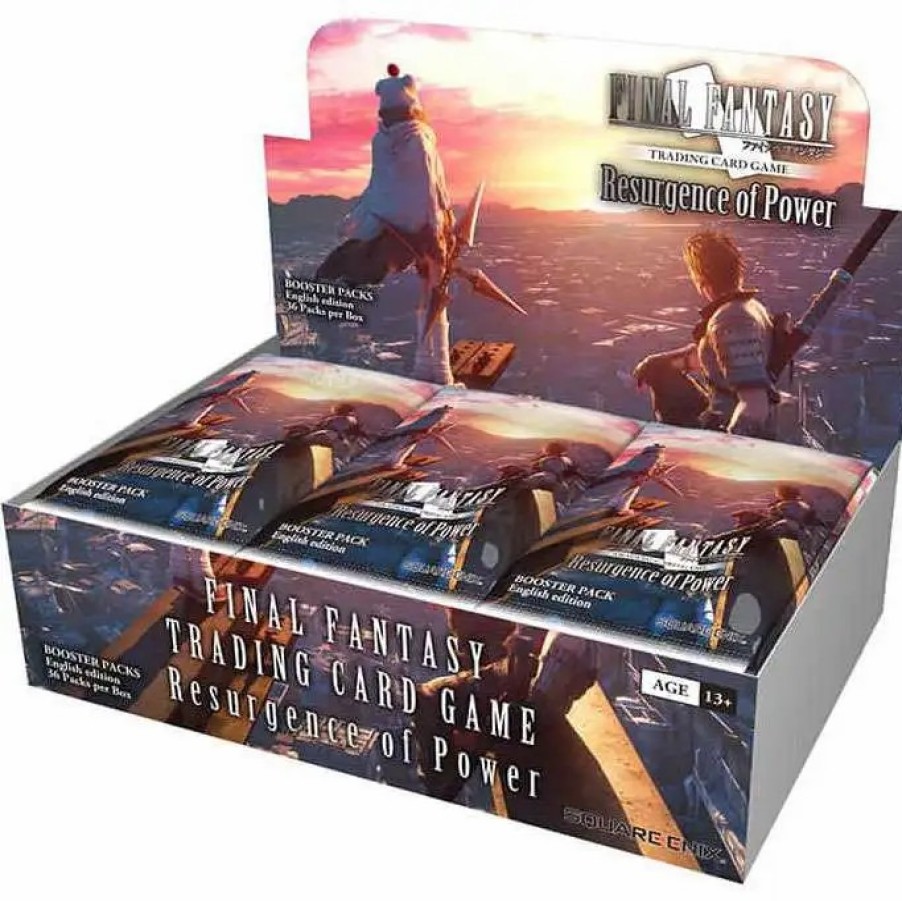 All Brands Square Enix | Final Fantasy Trading Card Game Resurgence Of Power Booster Box [36 Packs]