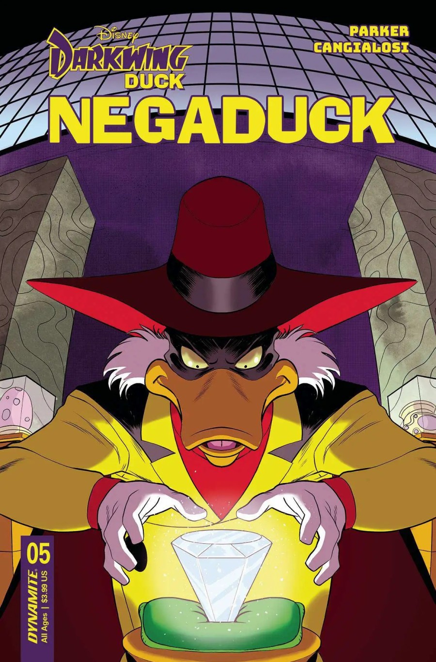 All Brands Dynamite Entertainment | Dynamite Entertainment Negaduck #5 Comic Book [Moss Cover B] (Pre-Order Ships February)