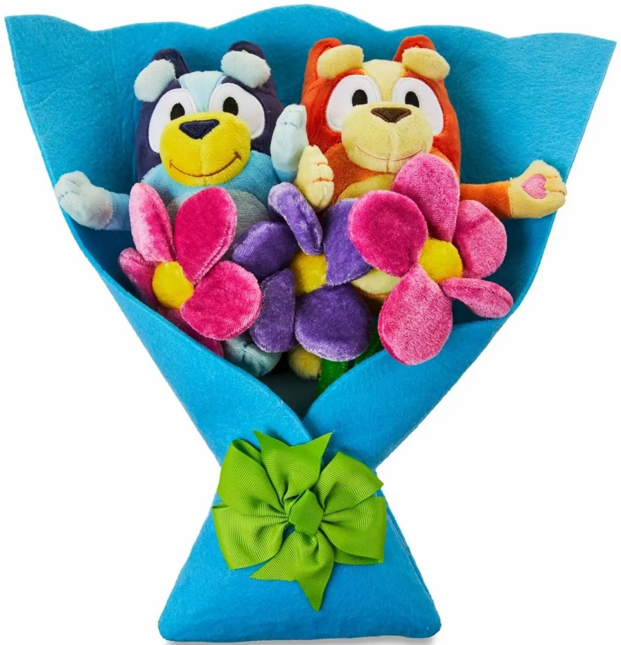 All Brands Ruz | 2024 Valentine'S Day Bluey & Bingo 14-Inch Plush Bouquet