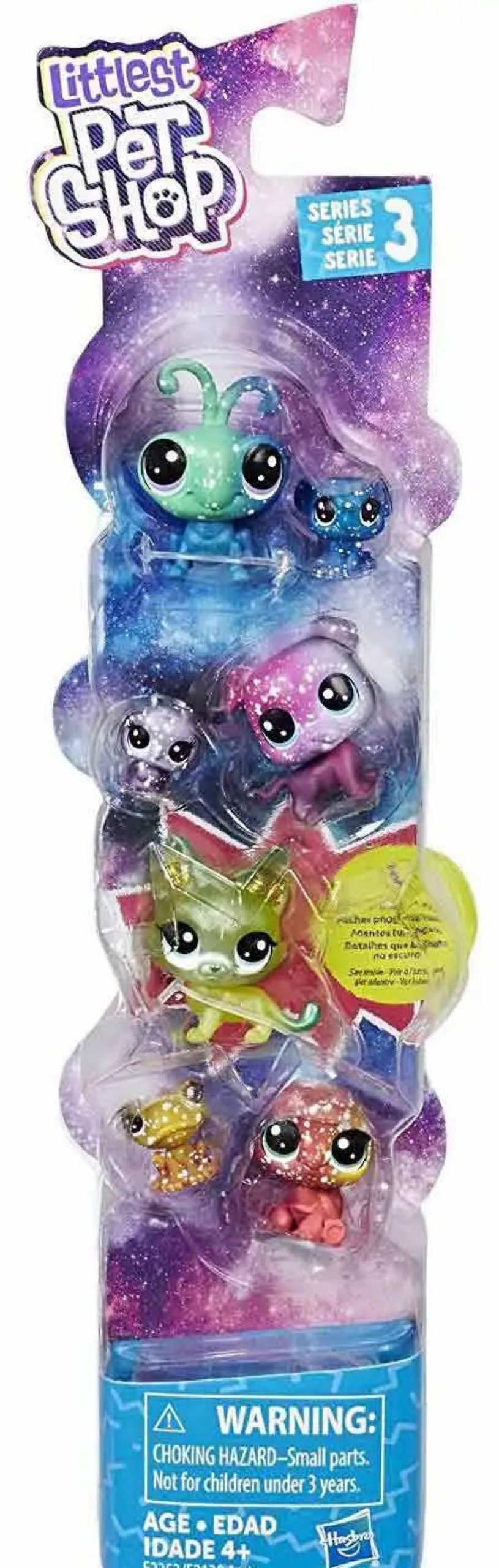 All Brands Hasbro Toys | Littlest Pet Shop Cosmic Friends Martian Figure 7-Pack