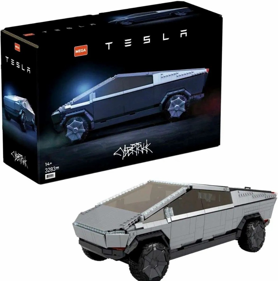 All Brands Mattel | Mega Construx Tesla Cybertruck Set