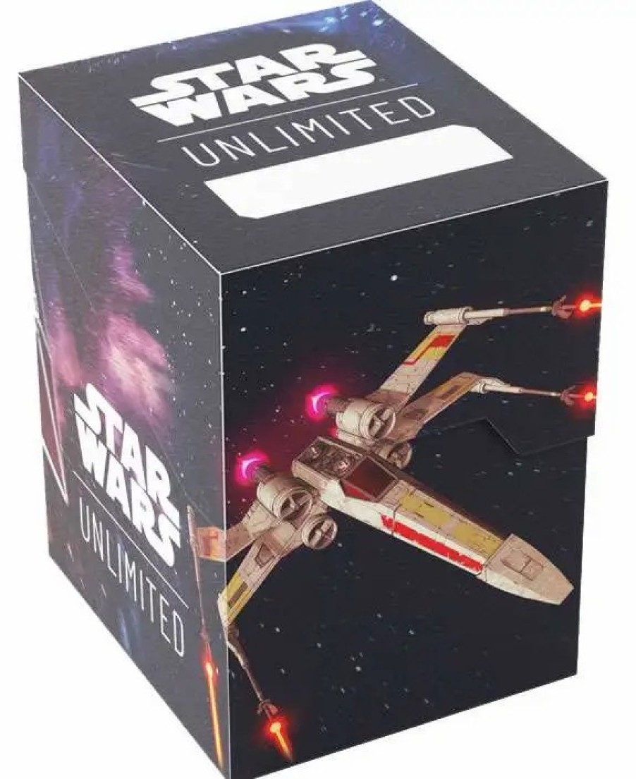 All Brands Gamegenic | Trading Card Game Star Wars: Unlimited X-Wing / Tie Fighter Soft Crate Deck Box (Pre-Order Ships March)