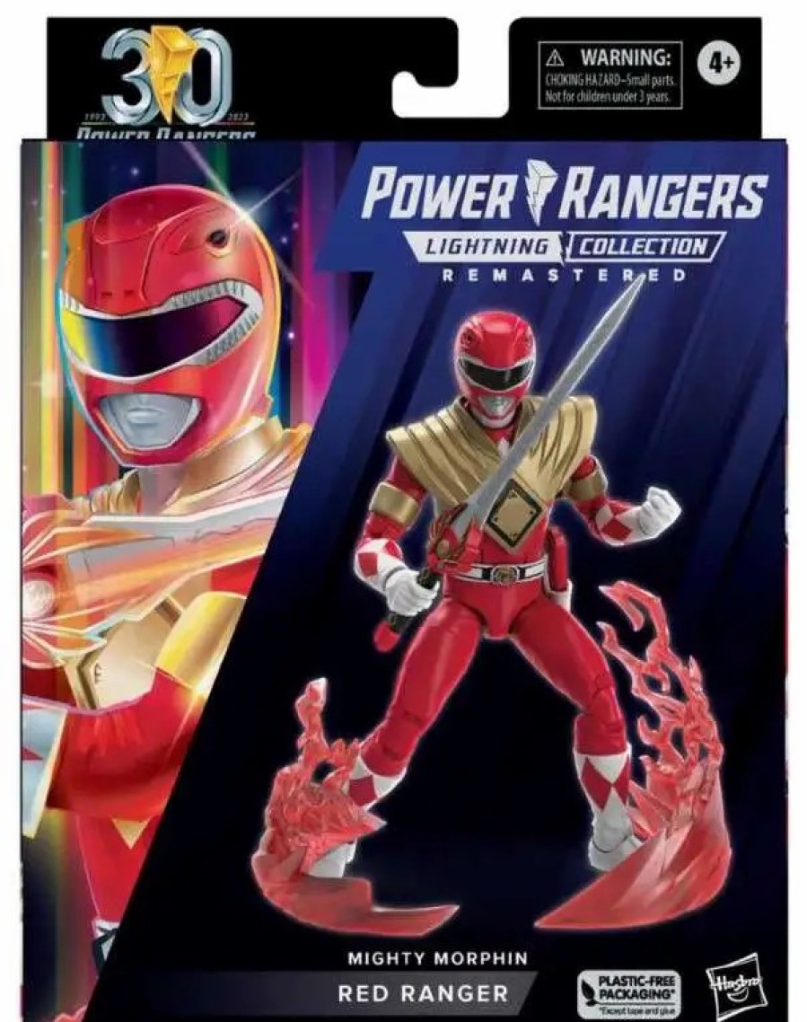 All Brands Hasbro Toys | Power Rangers Lightning Collection Mighty Morphin Red Ranger Action Figure [Remastered]