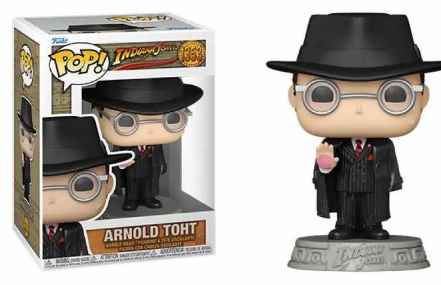 All Brands Funko | Funko Indiana Jones Raiders Of The Lost Ark Pop! Movies Arnold Toht Vinyl Figure #1353