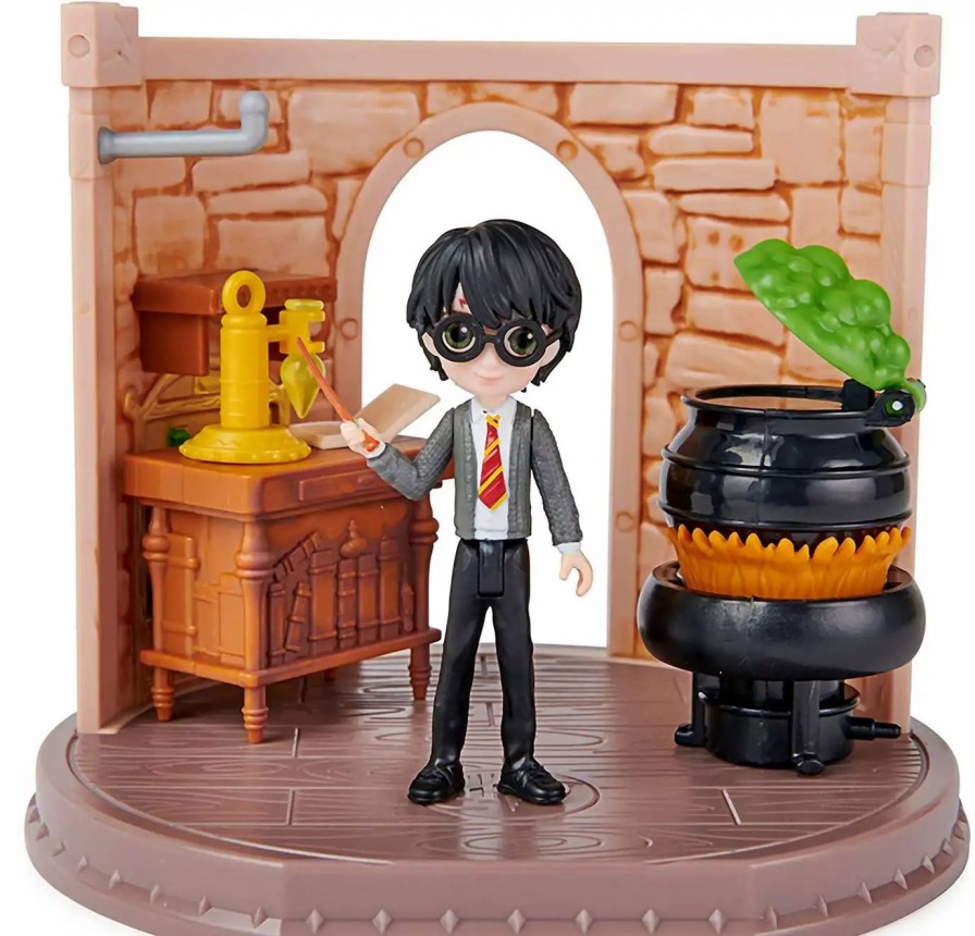 All Brands Spin Master | Harry Potter Magical Minis Potions Classroom 4-Inch Playset