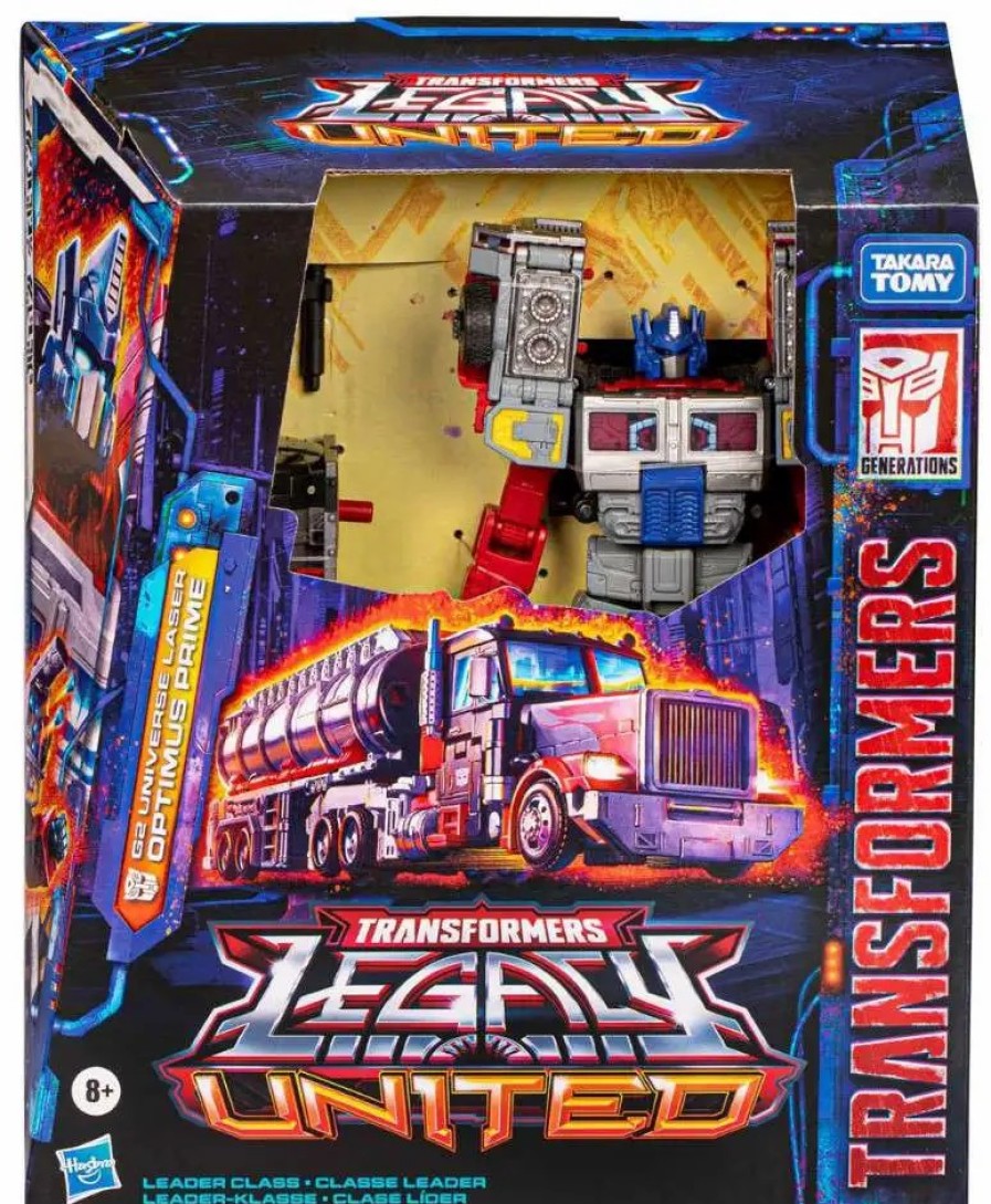 All Brands Hasbro | Transformers Generations Legacy United Optimus Prime Leader Action Figure [G2 Universe ] (Pre-Order Ships February)