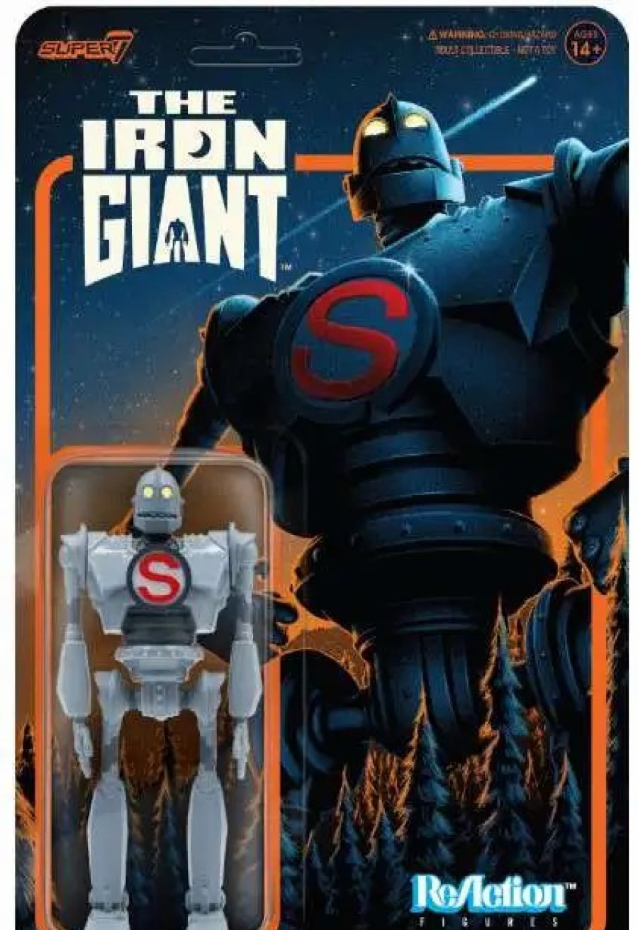 All Brands Super7 | Reaction The Iron Giant Super Iron Giant Action Figure