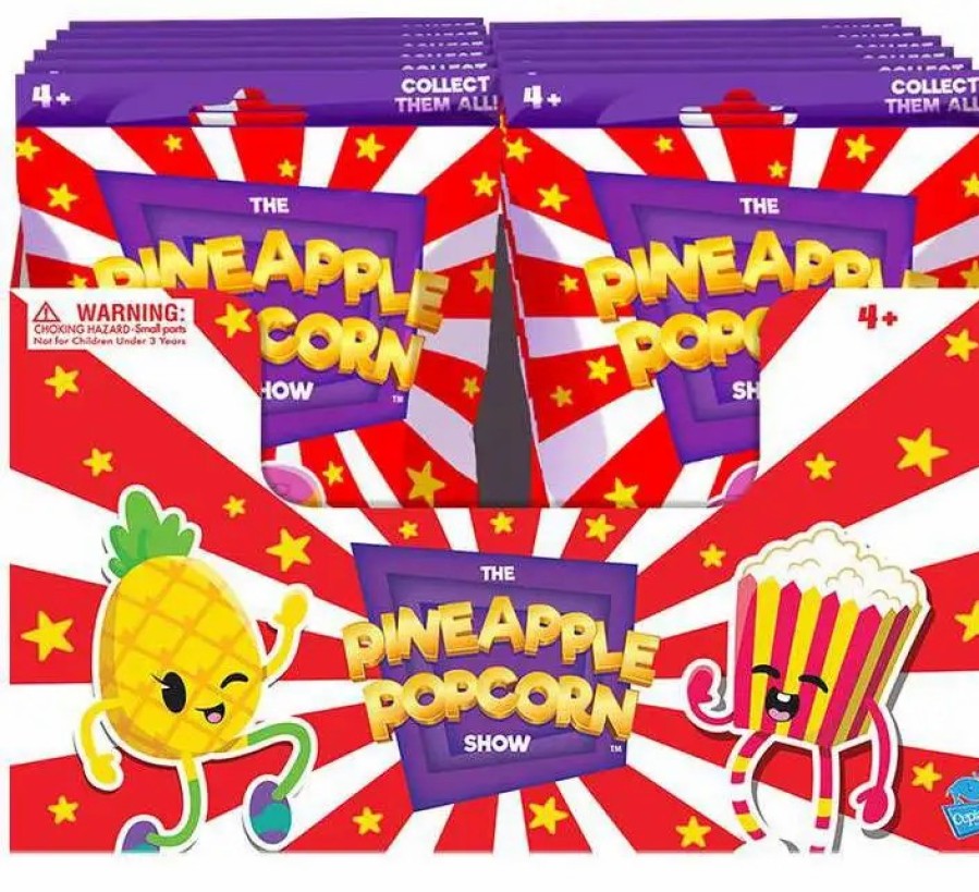 All Brands Cepia LLC | Super Soft Posable Plush The Pineapple Popcorn Show Mystery Box [8 Packs]