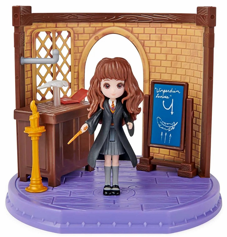 All Brands Spin Master | Harry Potter Magical Minis Charms Classroom 4-Inch Playset