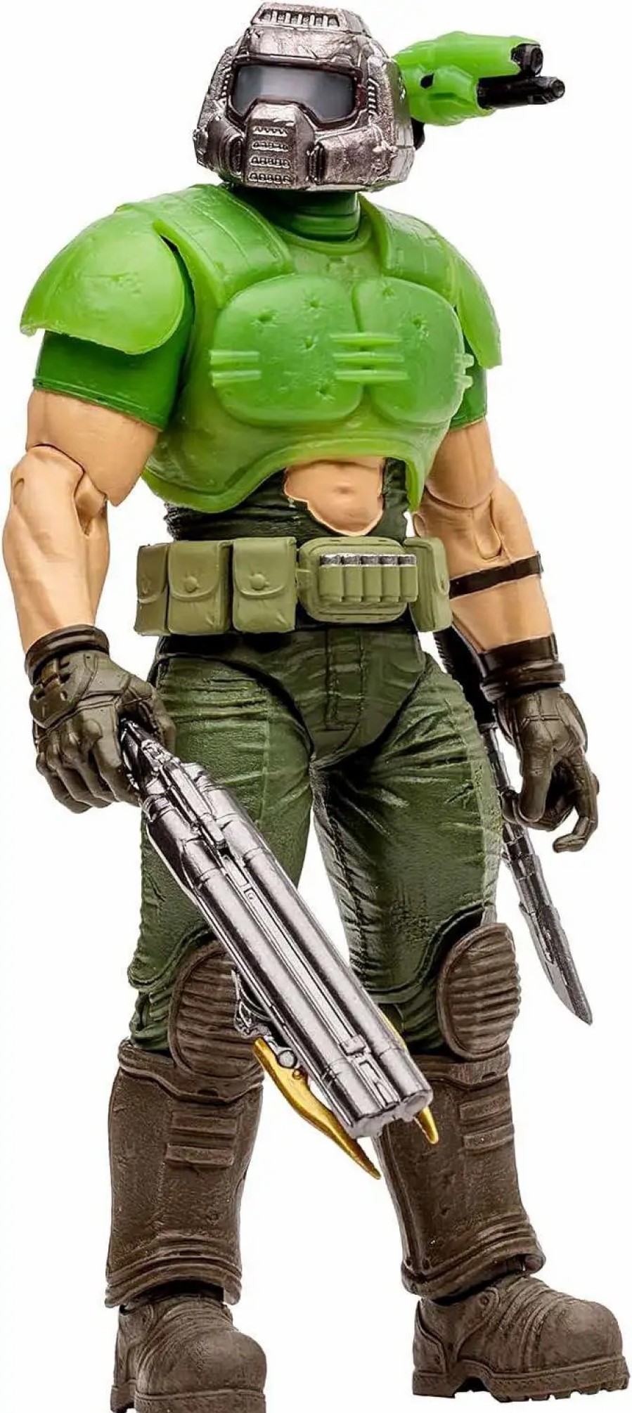 All Brands McFarlane Toys | Mcfarlane Toys Gold Label Collection Doom Slayer Exclusive Action Figure [Glow In The Dark Version] (Pre-Order Ships February)