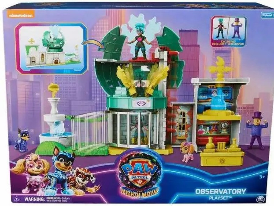 All Brands Spin Master | Paw Patrol The Mighty Movie Observatory Exclusive Playset