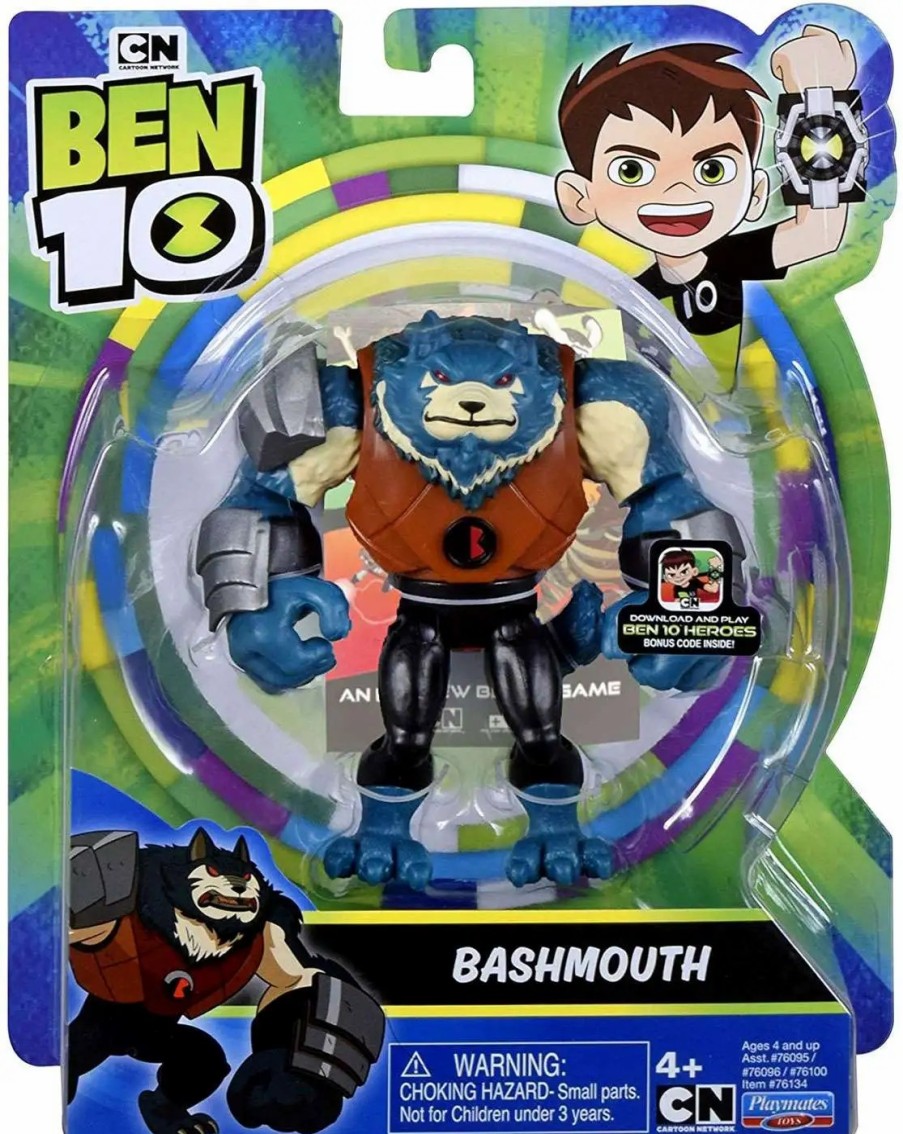 All Brands Playmates | Ben 10 Basic Bashmouth Action Figure