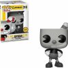 All Brands Funko | Funko Pop! Games Cuphead Vinyl Figure #310 [Black & White, Chase Version]