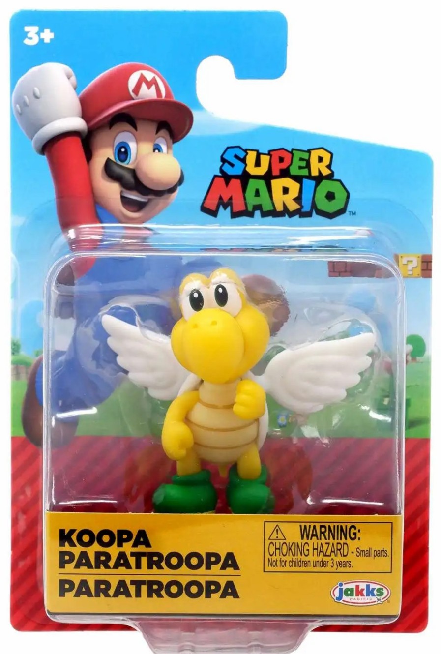 All Brands Jakks Pacific | World Of Nintendo Super Mario Wave 42 Koopa Paratroopa 2.5-Inch Mini Figure