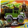 All Brands Fisher Price | Fisher Price Jurassic World Imaginext Dominion Dinosaur Detainment Figure Set