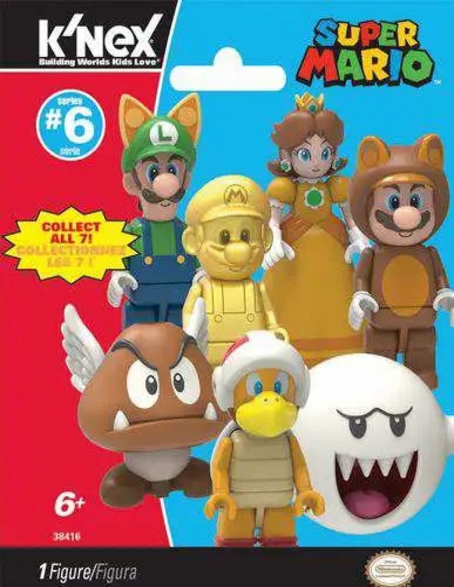 All Brands K'NEX | K'Nex Super Mario Series 6 Mystery Pack #38416 [1 Random Figure]