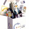 All Brands PMI | Pudgy Penguins Celebrity Box Exclusive Mystery Bundle [1 Random Clip-On Plush, Huggable Plush, Igloo, Action Figure & Nft Qr Code!]