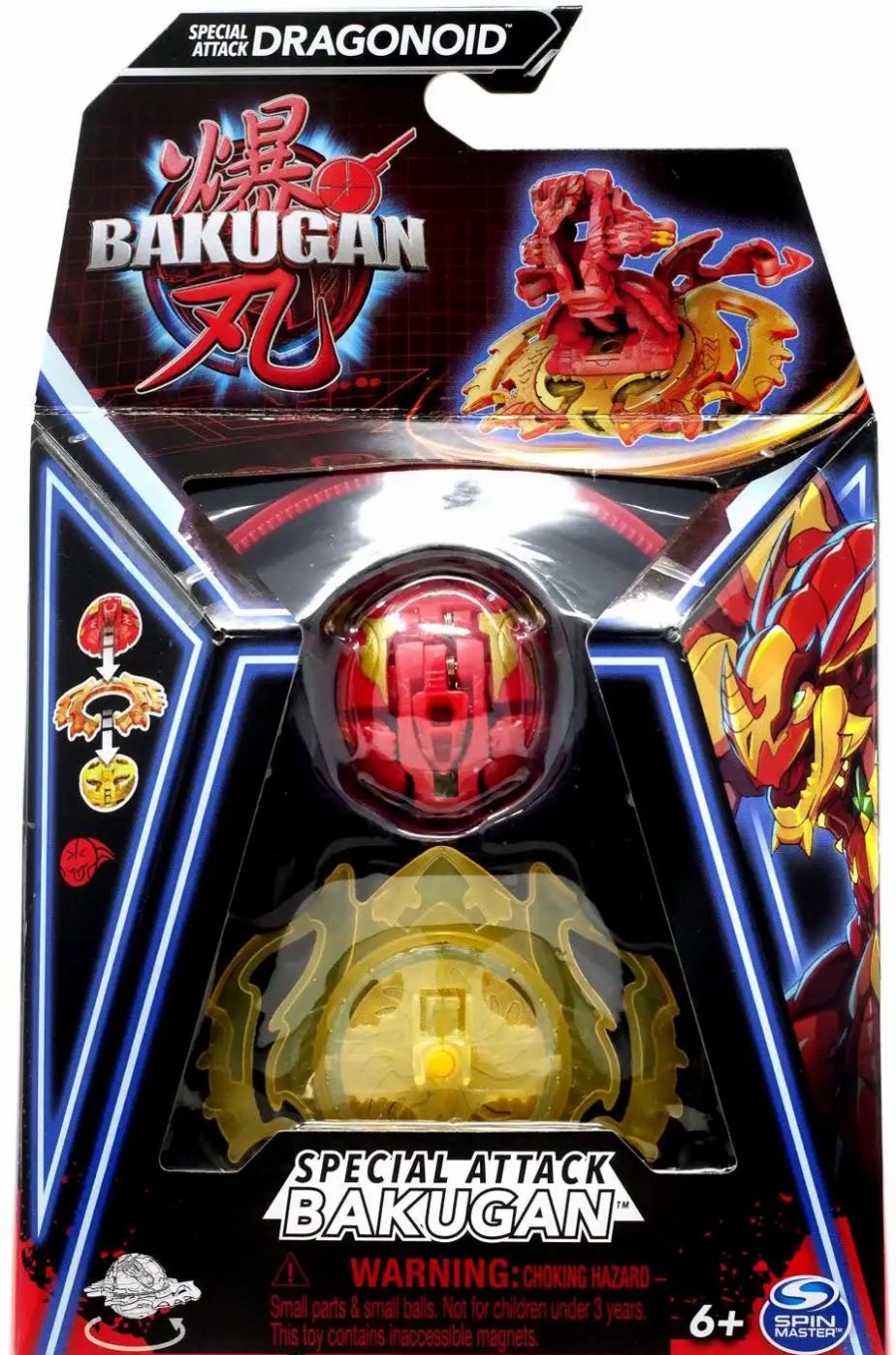 All Brands Spin Master | Bakugan 2023 Special Attack Dragonoid [Includes Online Roblox Game Code!]