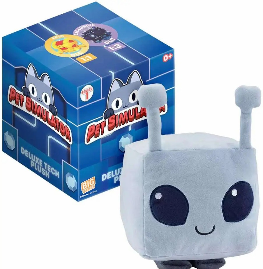 All Brands PhatMojo | Pet Simulator X Deluxe Tech Plush Exclusive 8-Inch Mystery Pack [1 Random Plush & Dlc Code!]