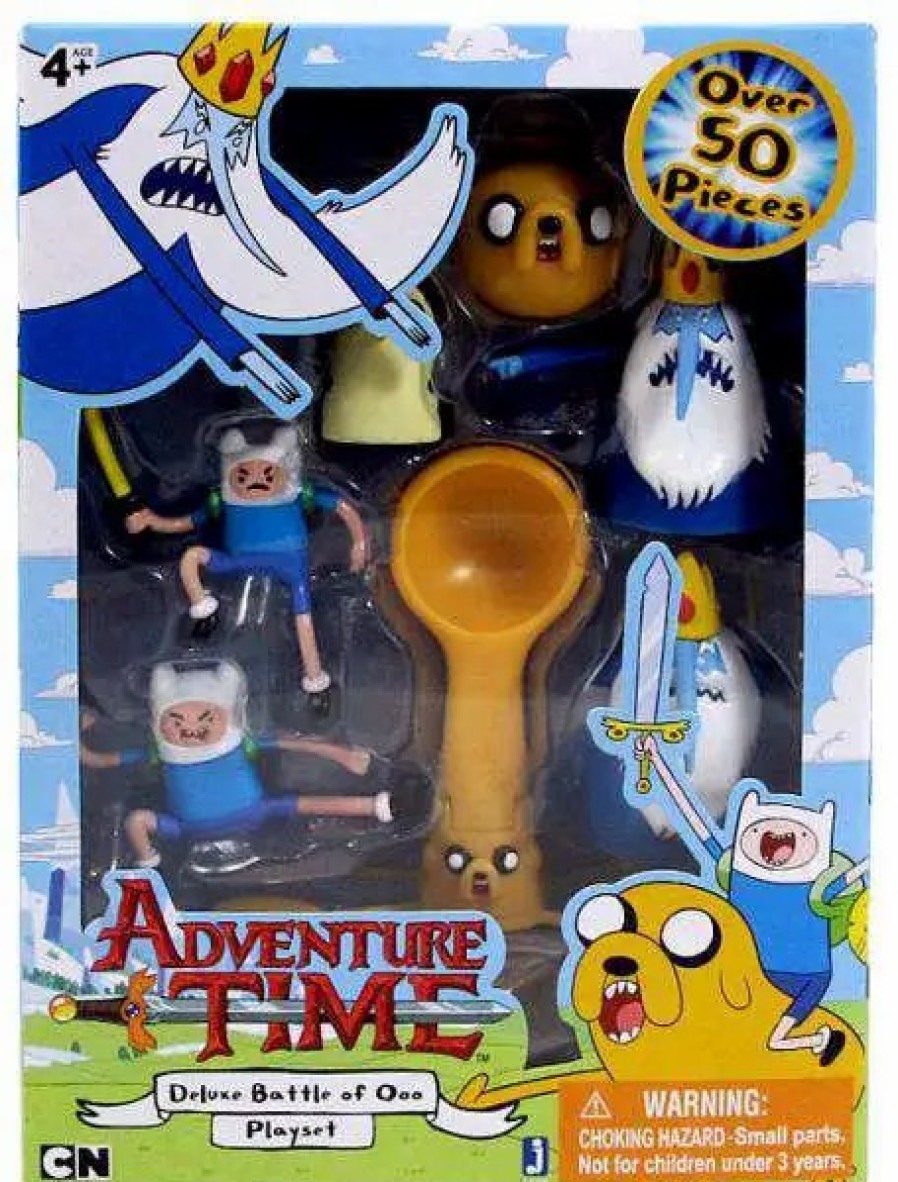 All Brands Jazwares | Adventure Time Micro Pvc Deluxe Battle Of Ooo Figure Playset [Damaged Package]