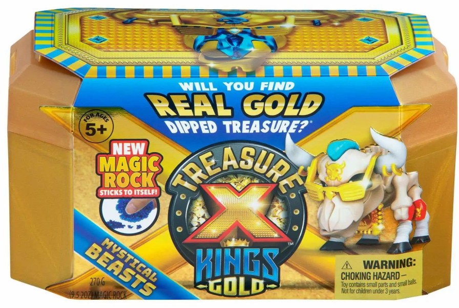 All Brands Moose Toys | Treasure X Series 3 Kings Gold Mystical Beasts Mystery Pack