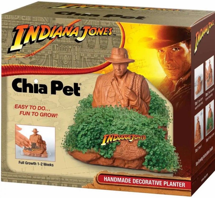 All Brands NECA | Neca Indiana Jones Chia Pet (Pre-Order Ships February)