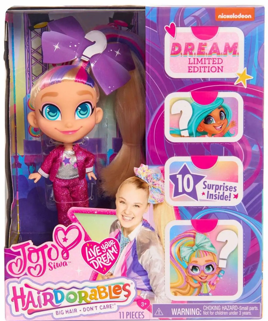 All Brands Just Play | Hairdorables D.R.E.A.M. Jojo Siwa Doll [Pink Suit, Limited Edition]