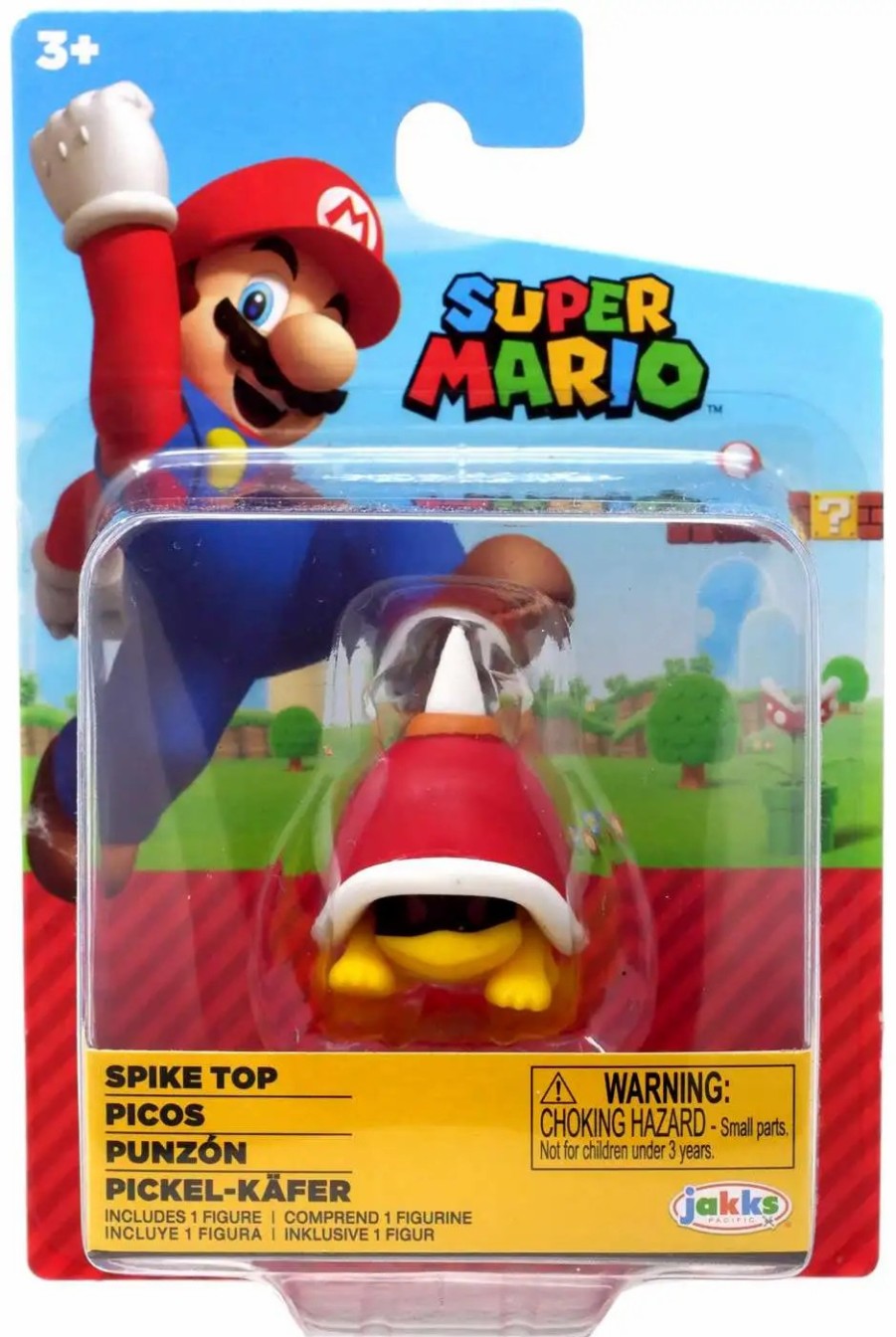 All Brands Jakks Pacific | World Of Nintendo Super Mario Spike Top 2.5-Inch Mini Figure