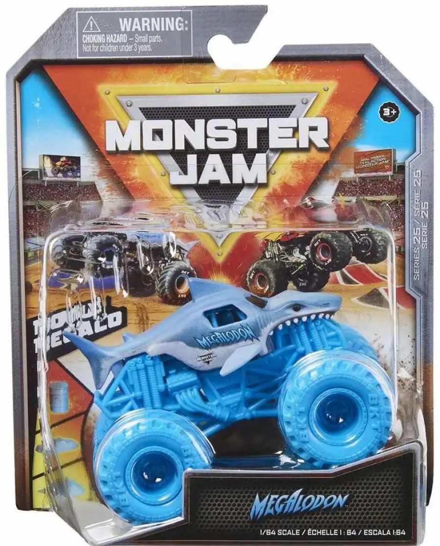 All Brands Spin Master | Monster Jam Series 25 Megalodon Diecast Car