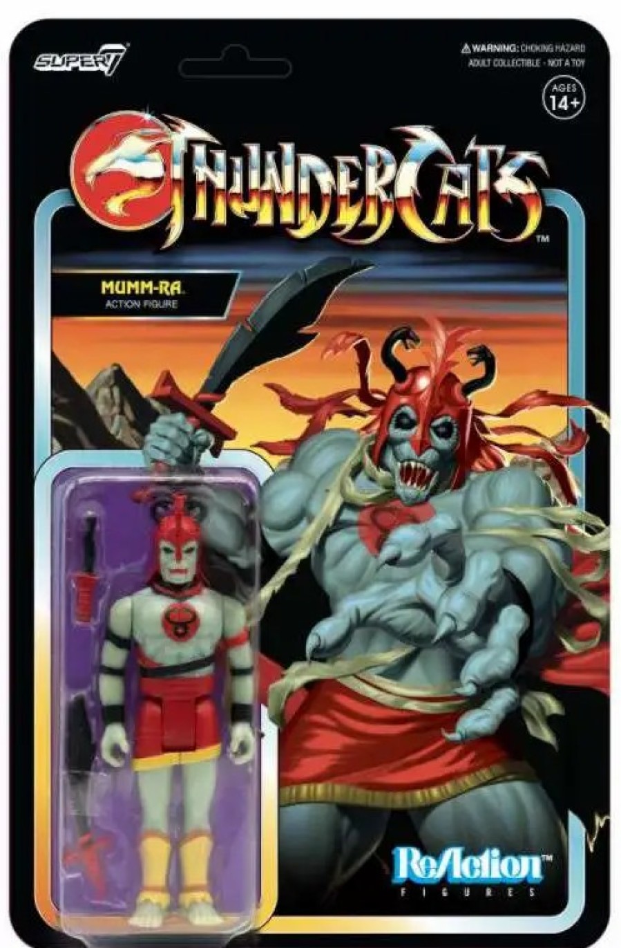 All Brands Super7 | Reaction Thundercats Mumm-Ra Action Figure [Toy Variant]