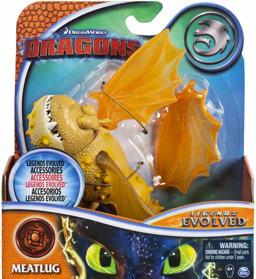 All Brands Spin Master | Dragons Legends Evolved Meatlug Action Figure