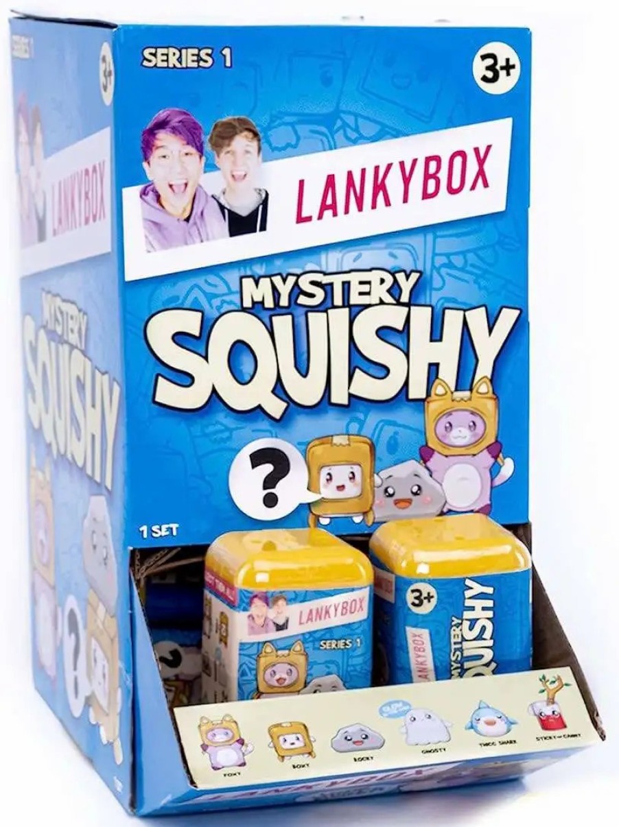 All Brands Bonkers Toy Co. | Lankybox Squishy Mystery Box [24 Packs]