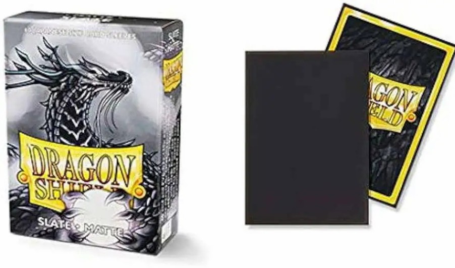 All Brands Arcane Tinmen | Dragon Shield Matte Slate Japanese Sleeves [60 Cards]