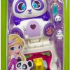 All Brands Mattel Toys | Polly Pocket Micro Flip & Find Panda Exclusive Playset