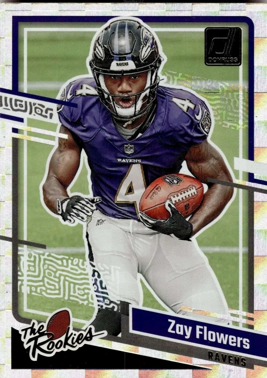 All Brands Panini | Nfl 2023 Panini Donruss Football Zay Flowers #9 [The Rookies]