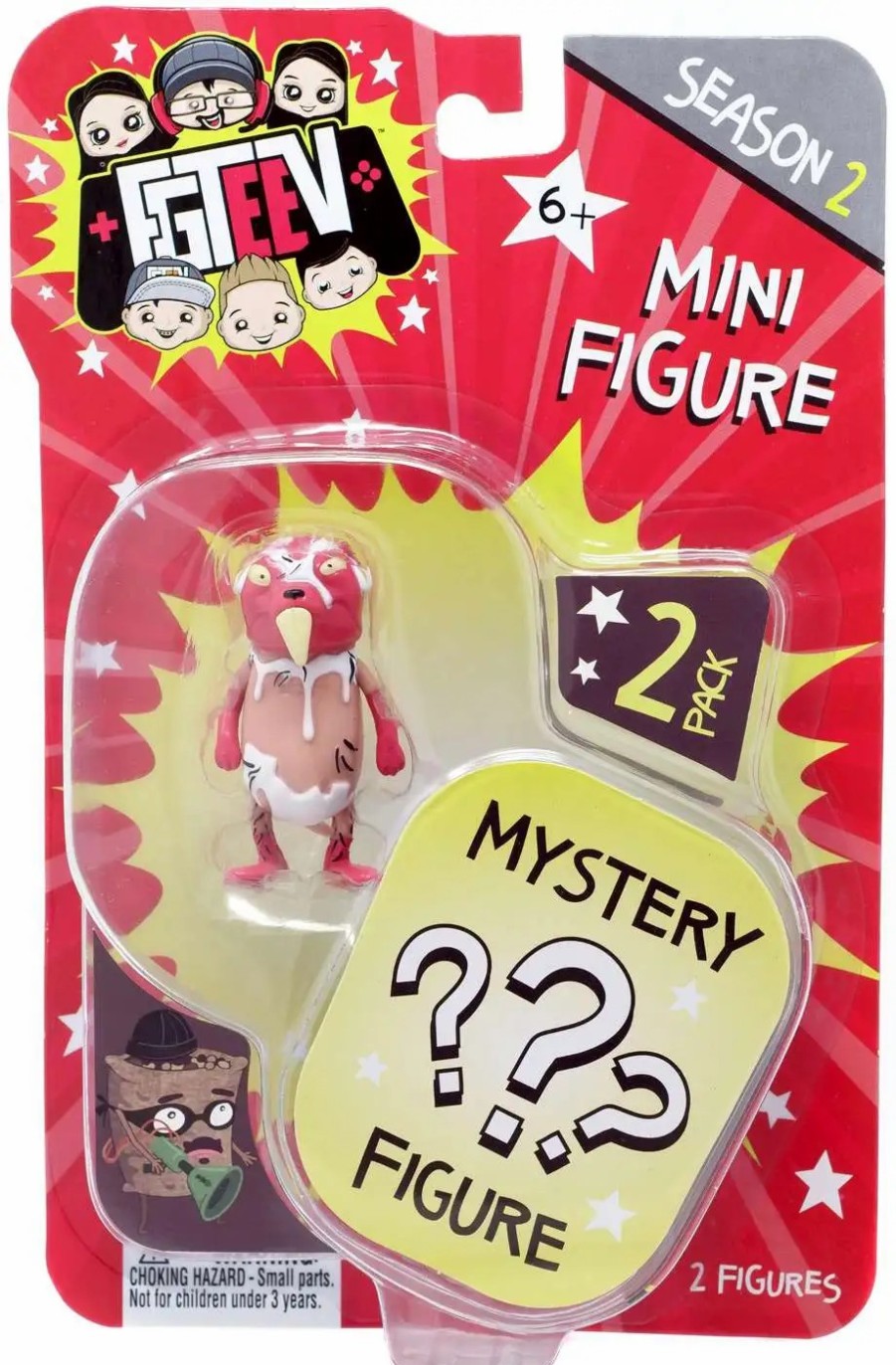 All Brands Bonkers Toy Co. | Fgteev Season 2 Sunburn Neil & Mystery Action Figure 2-Pack