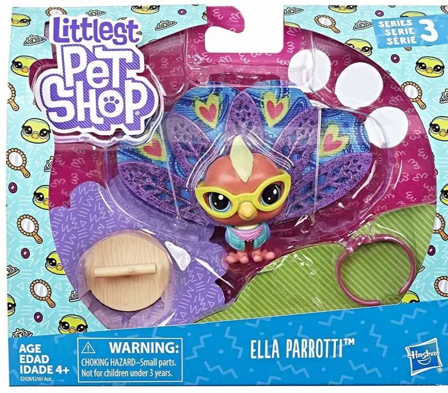 All Brands Hasbro Toys | Littlest Pet Shop Premium Pet Ella Parroti Figure Pack