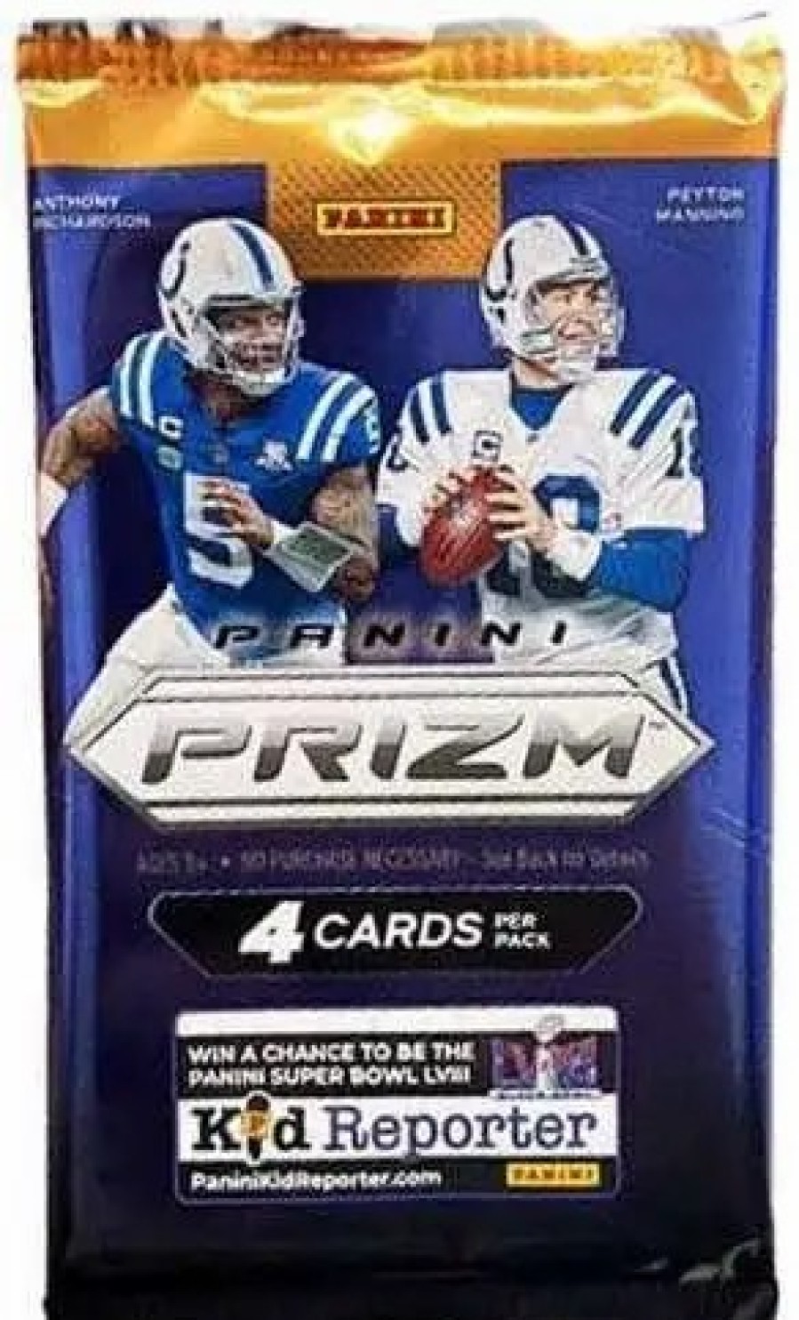 All Brands Panini | Nfl Panini 2023 Prizm Football Trading Card Blaster Pack [4 Cards]