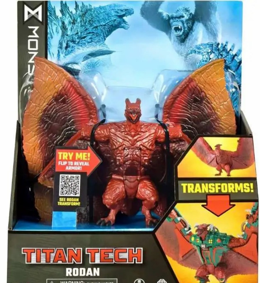 All Brands Playmates | Godzilla Vs Kong Monsterverse Titan Tech Rodan Action Figure