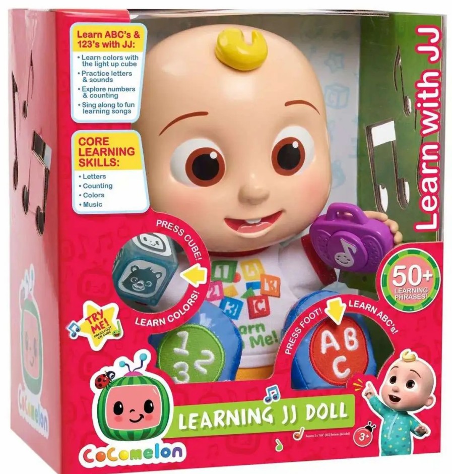 All Brands Jazwares | Cocomelon Learning Jj Interactive Doll