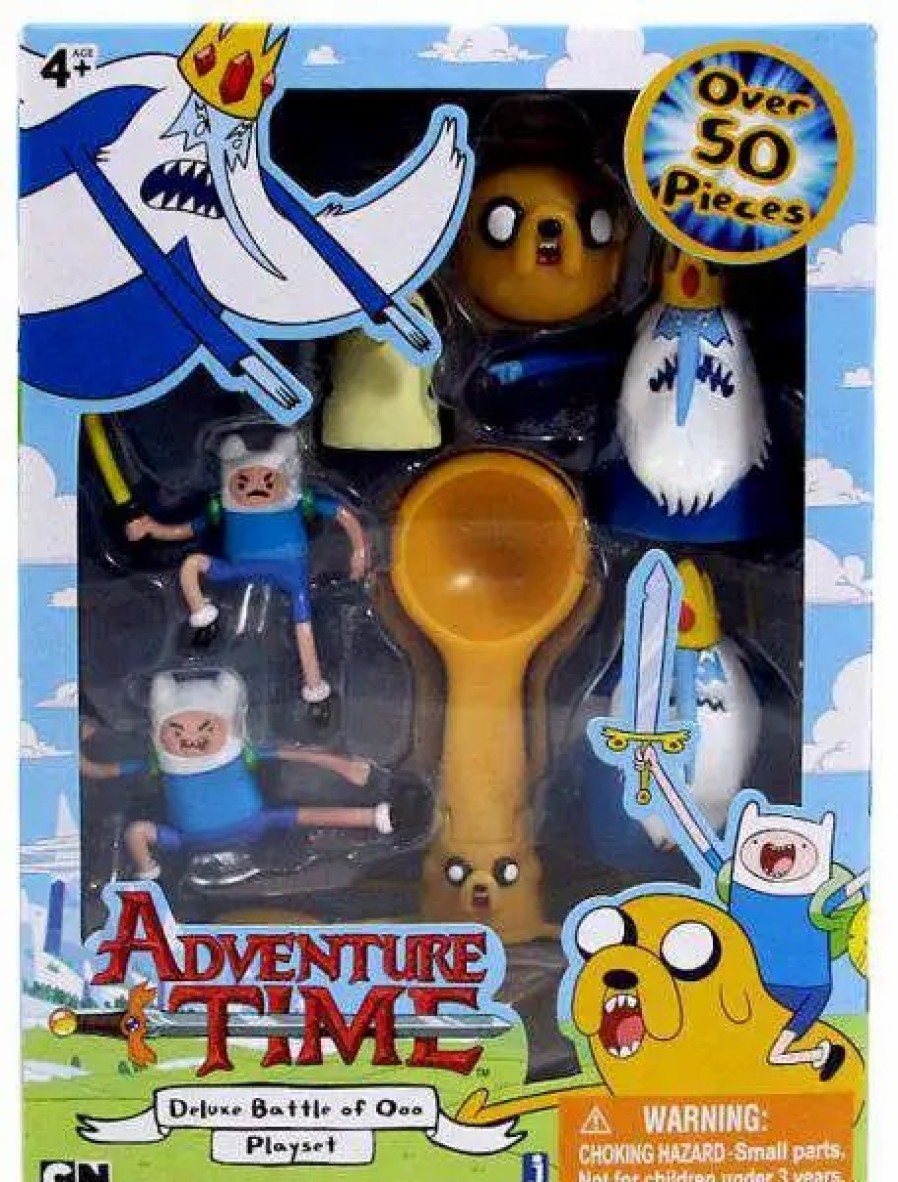 All Brands Jazwares | Adventure Time Micro Pvc Deluxe Battle Of Ooo Figure Playset