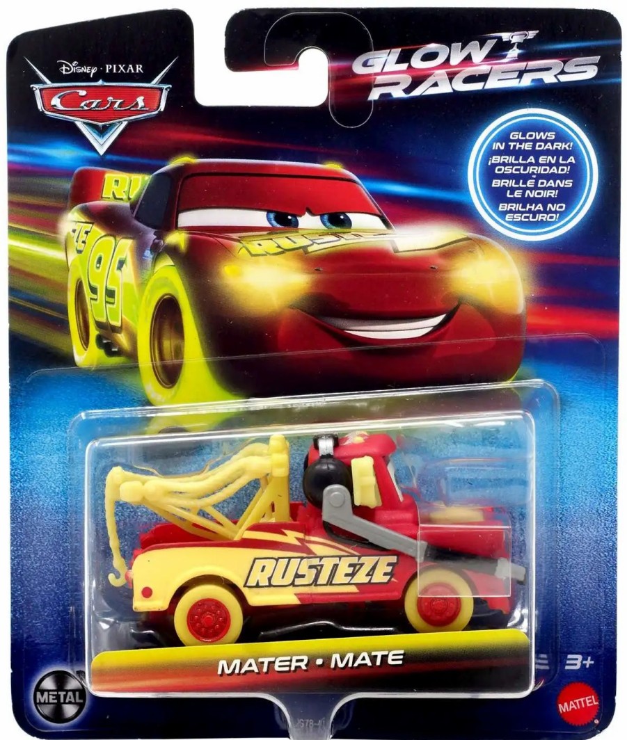 All Brands Mattel Toys | Disney / Pixar Cars Glow Racers Mater Diecast Car