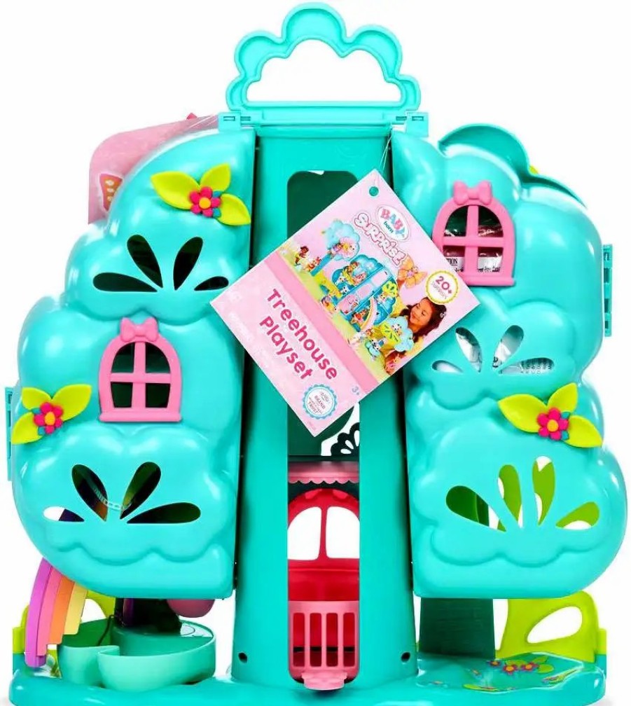 All Brands MGA Entertainment | Baby Born Surprise Treehouse Playset