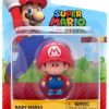 All Brands Jakks Pacific | World Of Nintendo Super Mario Baby Mario 2.5-Inch Mini Figure