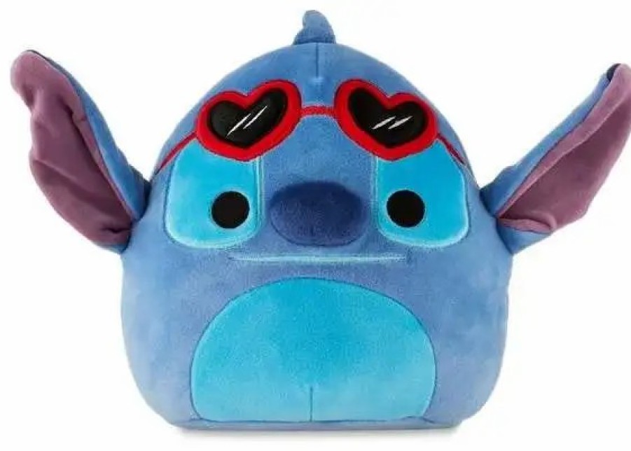 All Brands Kellytoys | Squishmallows Disney 2024 Valentine'S Day Stitch 8-Inch Plush [Heart Sunglasses]