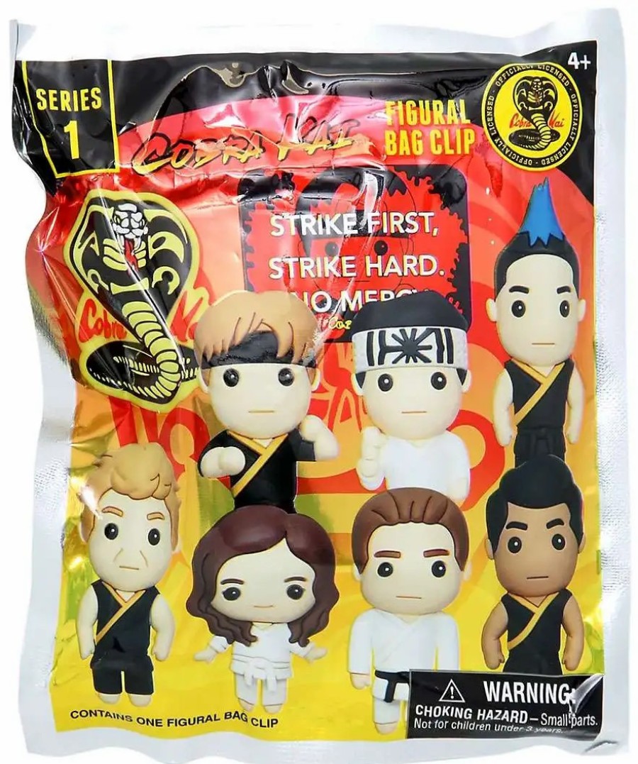 All Brands Monogram | 3D Figural Bag Clip Cobra Kai Series 1 Mystery Pack [1 Random Figure]