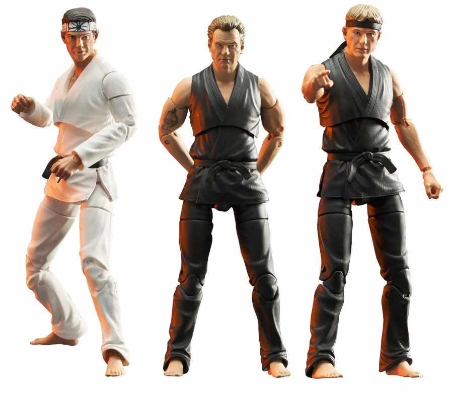 All Brands Diamond Select Toys | Cobra Kai Diamond Select Series 1 Johnny, Daniel & Kreese Set Of 3 Action Figures