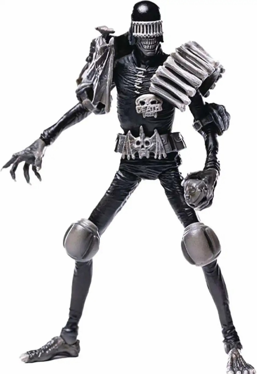 All Brands Hiya Toys | 2000 A.D. Judge Dredd Judge Death Exclusive Action Figure [Black & White]