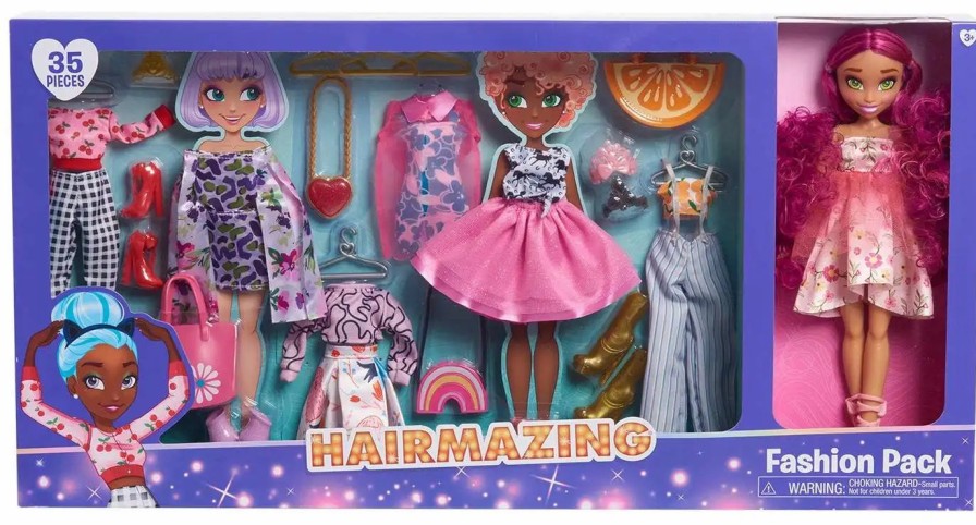 All Brands Xtreme Play | Hairmazing Fashion Pack Exclusive 11-Inch Doll Set